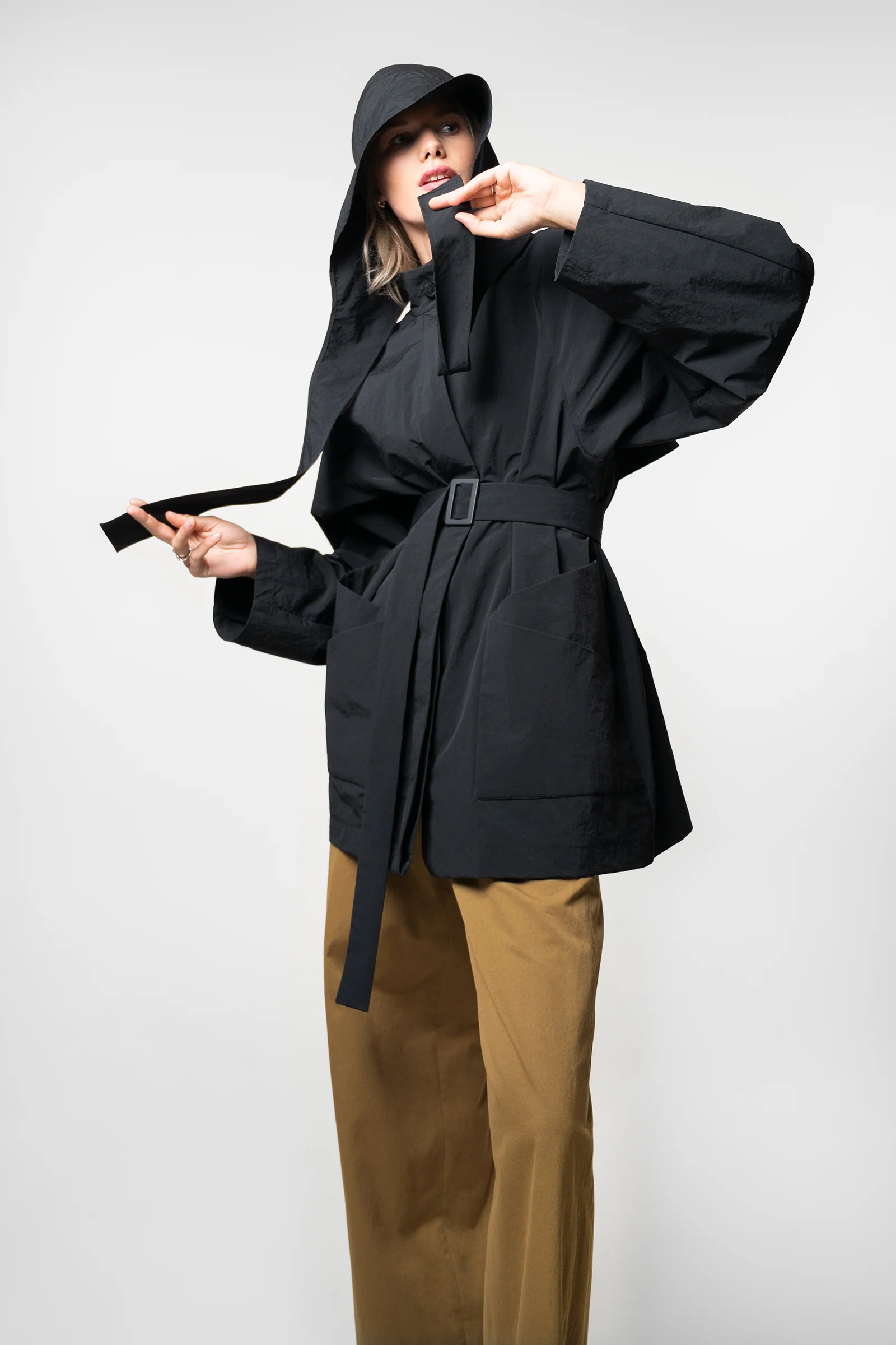 PBG studio | Short Coat Anorak - Image 9