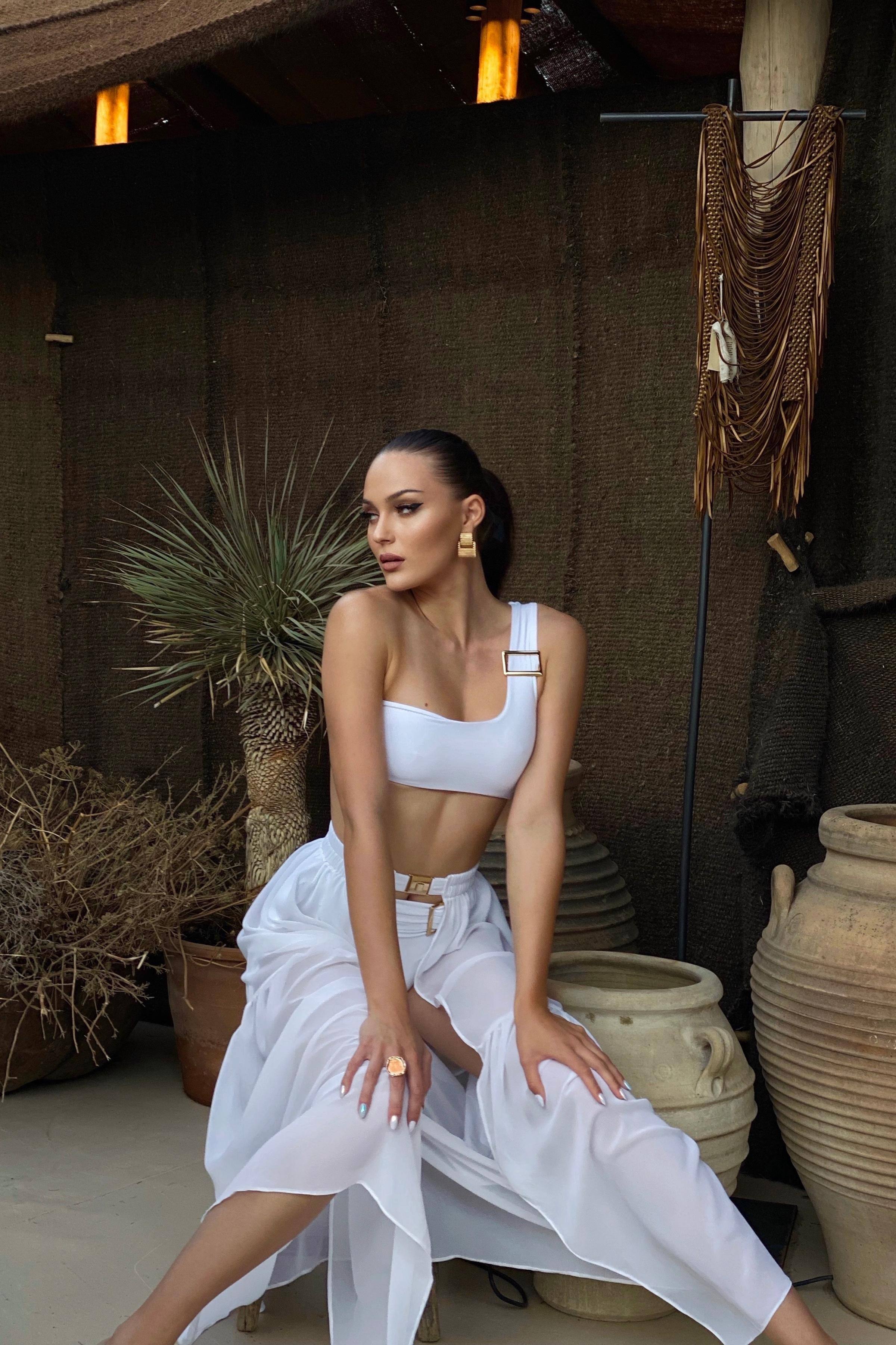 Antoninias | Dulcet Bikini Top white - Image 10