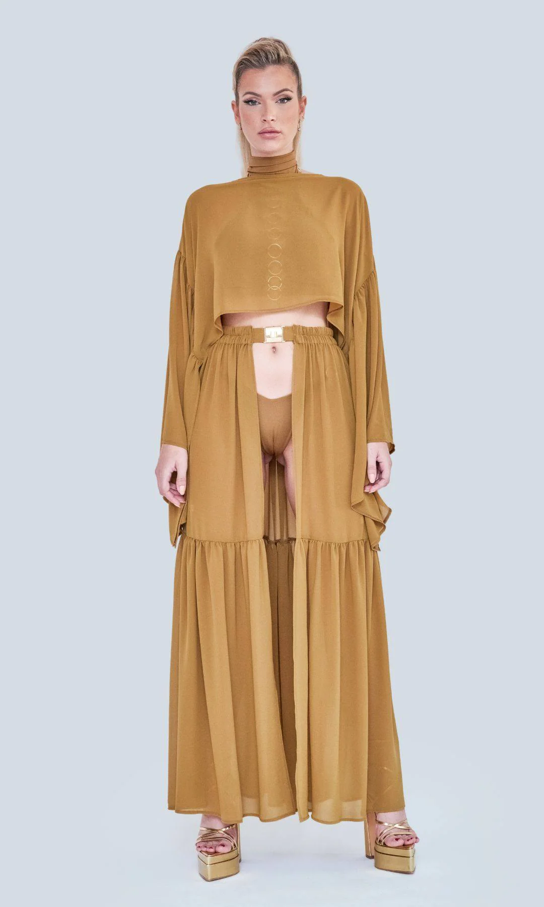Antoninias | Comely Cover Up brown - Image 4