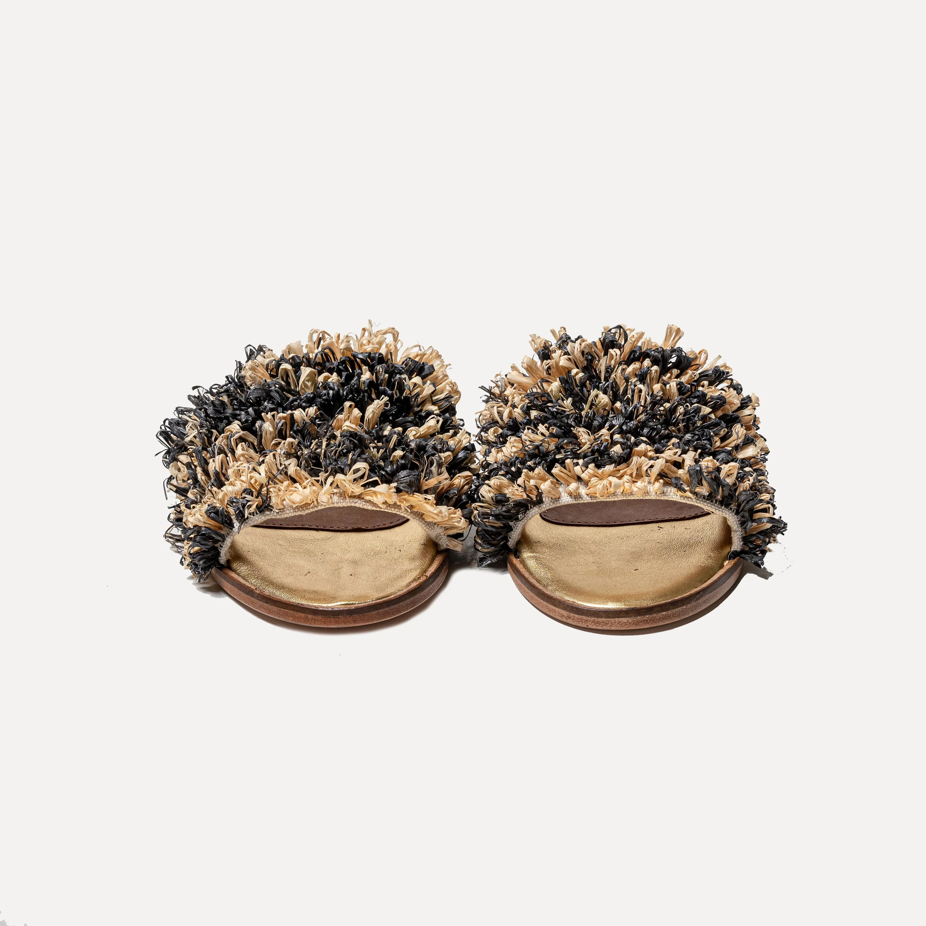 Entrudo | Flip Flops Baçal Raffia two-tone - Image 5