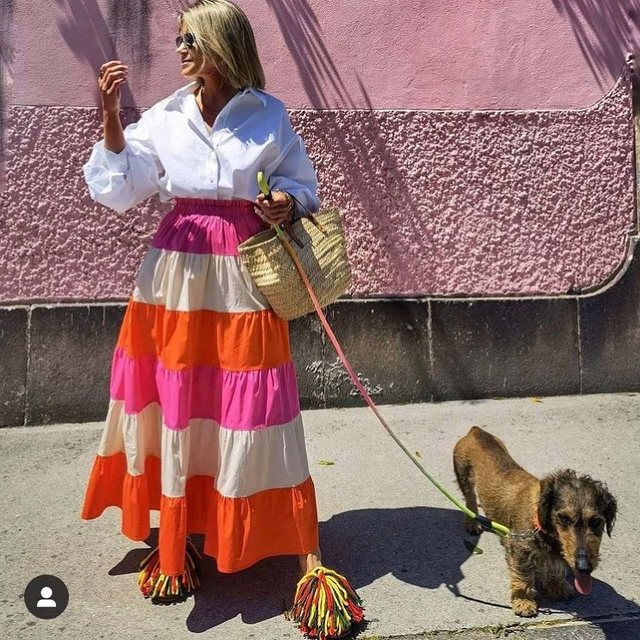 Entrudo | Burgas Slippers with wool fringes yellow - Image 5