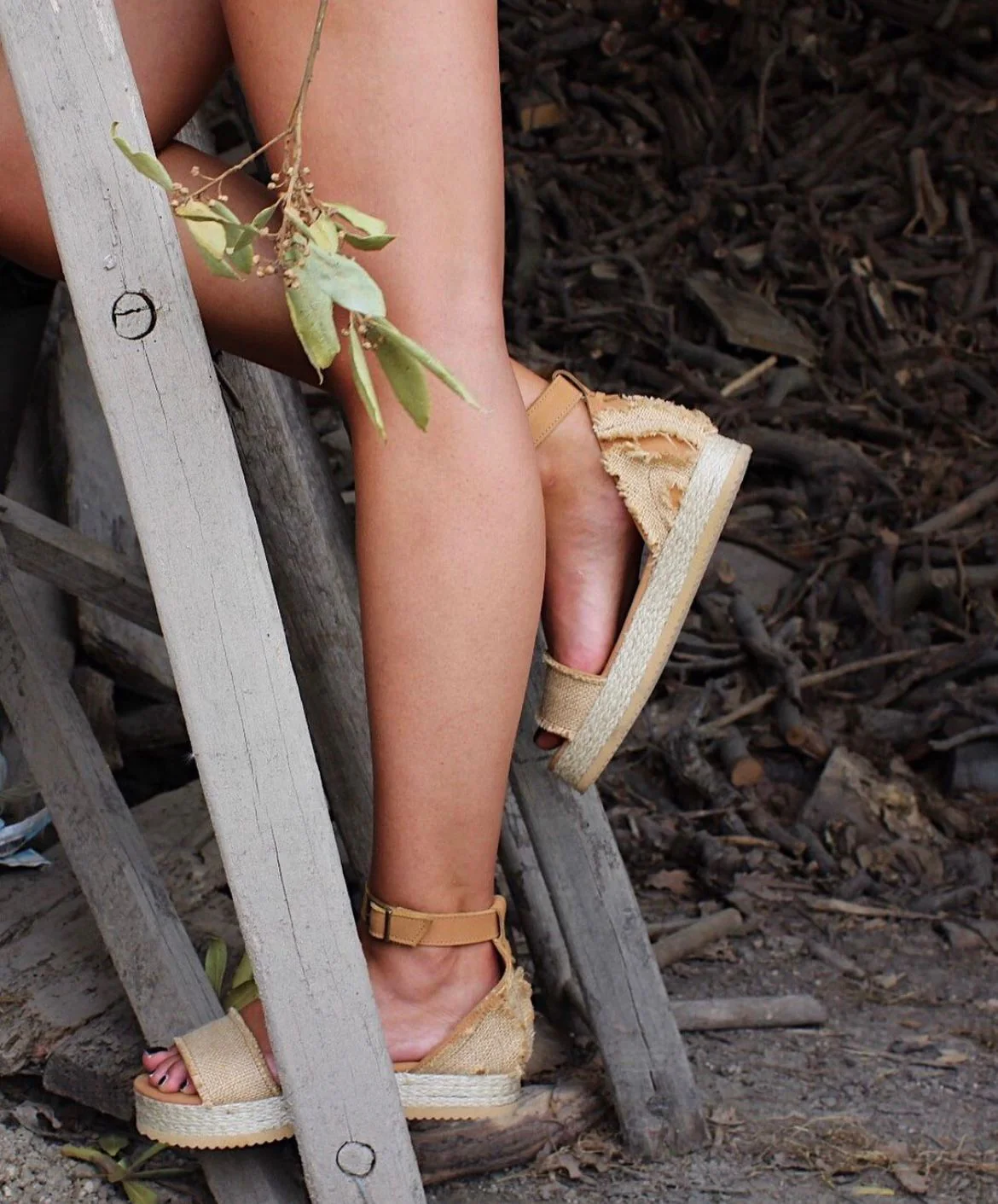 Entrudo | Chama Sandals with jute - Image 8