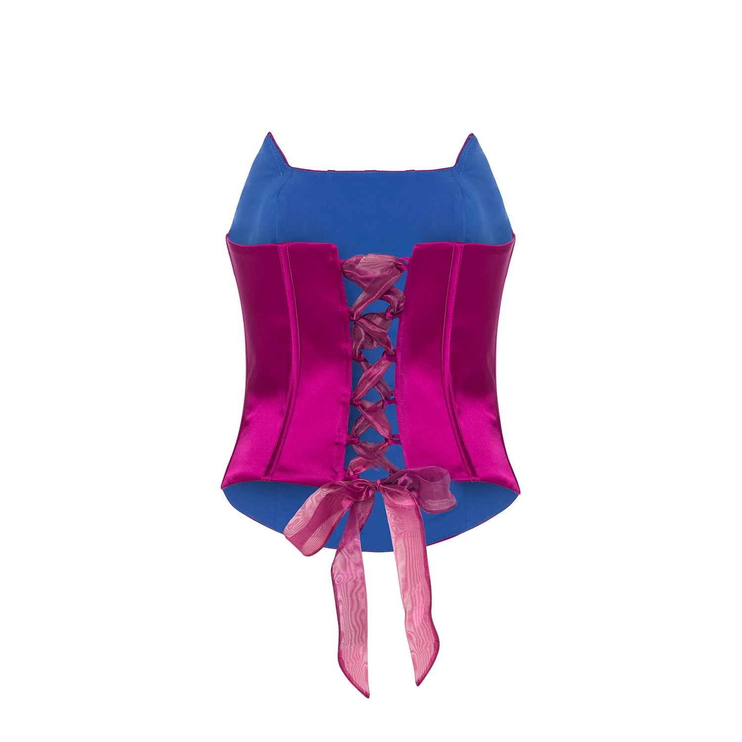 Petra Petrova | Fuchsia Structured Seam Detail Corset Kylie - Image 6