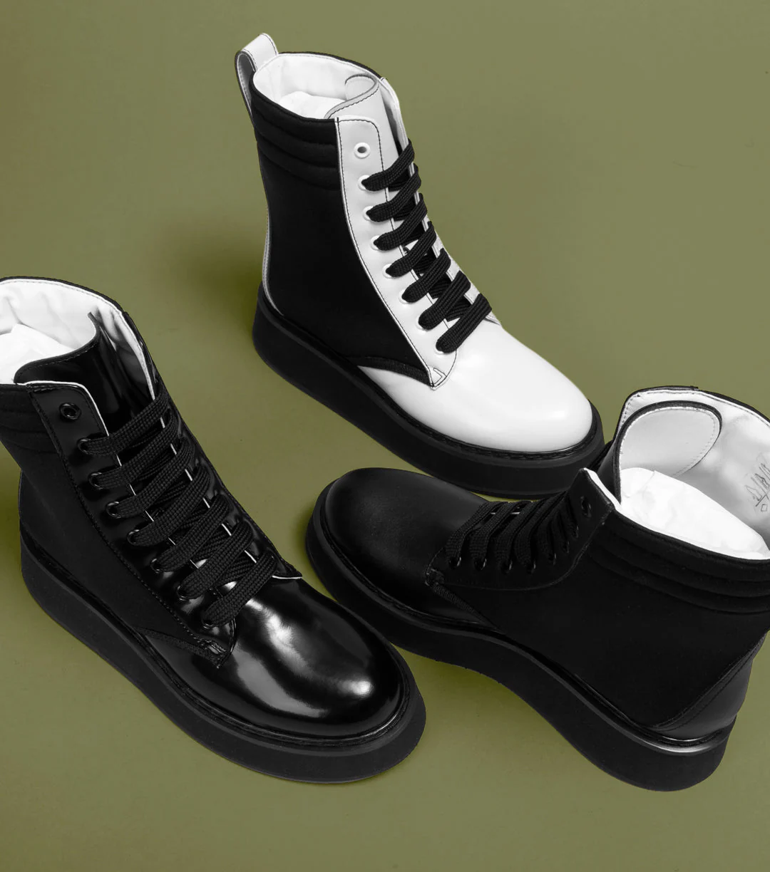 O2 Monde | Gaia Boots black abrasivato - Image 4