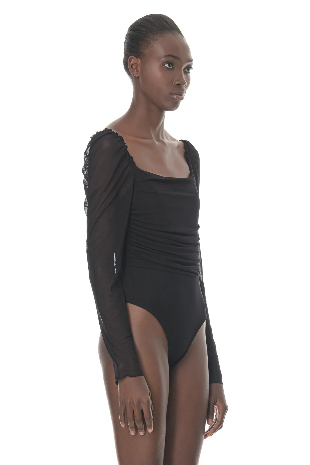 Five p.m. | Narcissus Bodysuit Black - Image 3