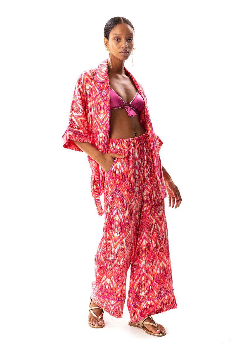 Movom | Santo Wide Leg Trousers - Image 3