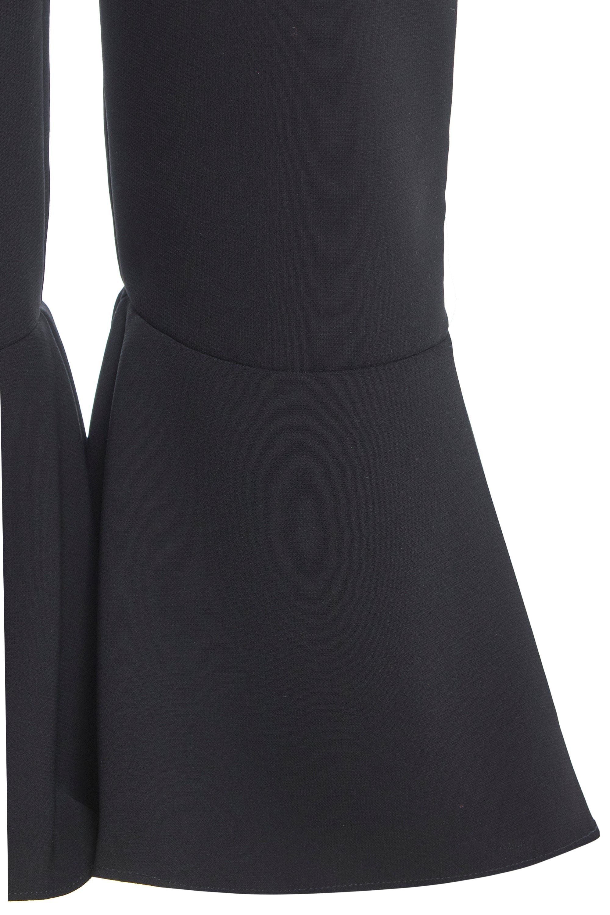 Sarvin | Ashlee Black Frill Hem Trousers - Image 9