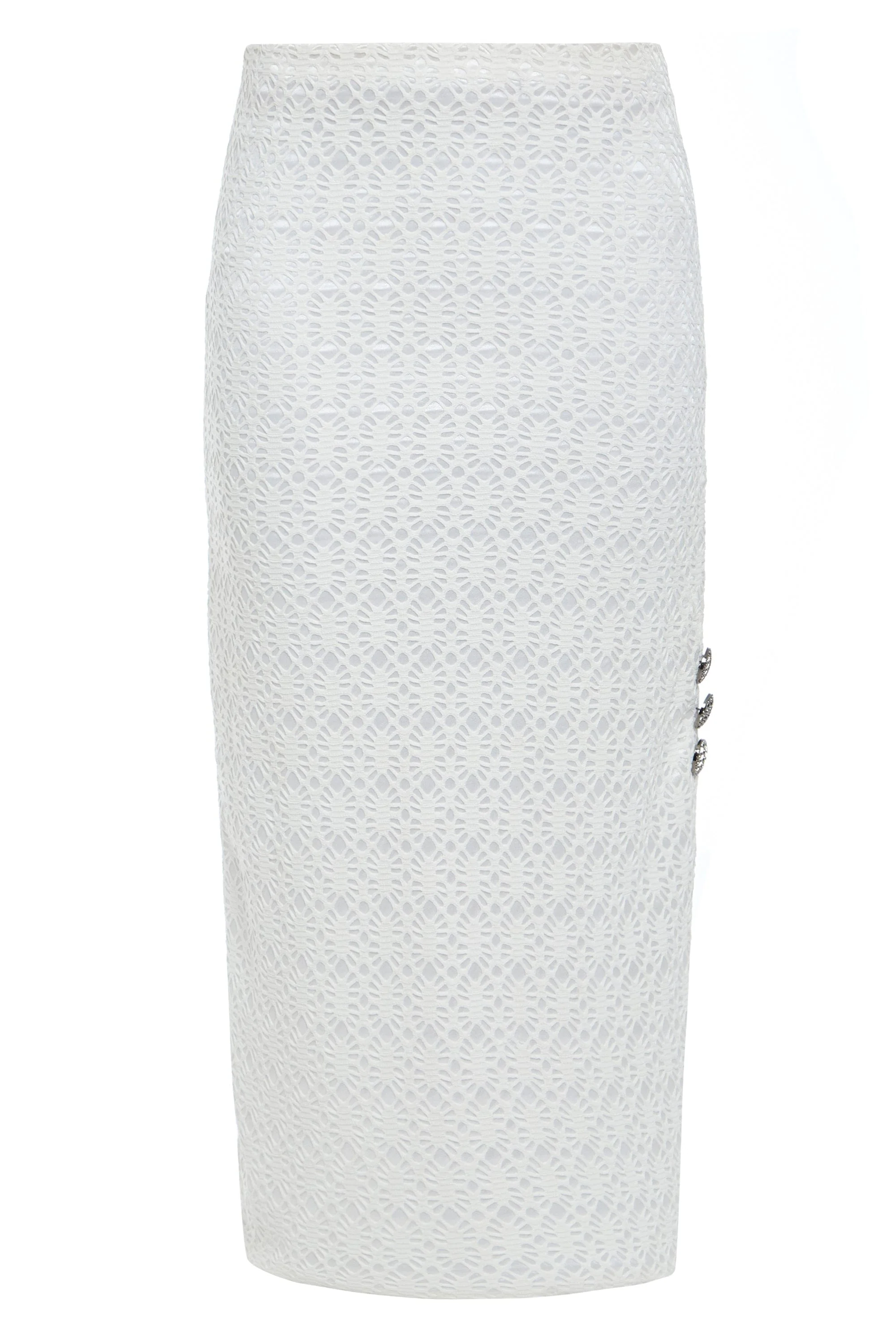 Sarvin | Ciara White Bodycon Skirt - Image 6