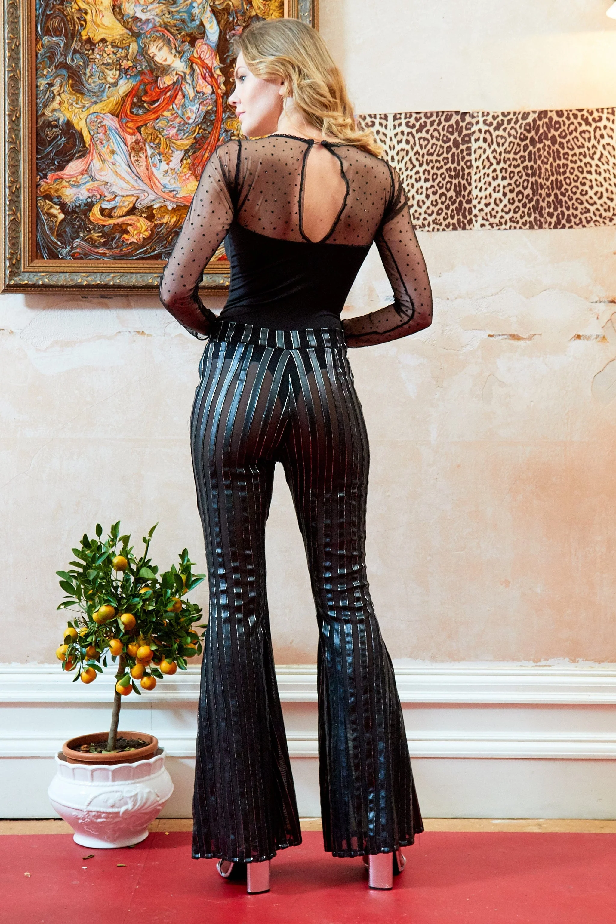 Sarvin | Diana Glitter Mesh Body - Image 4