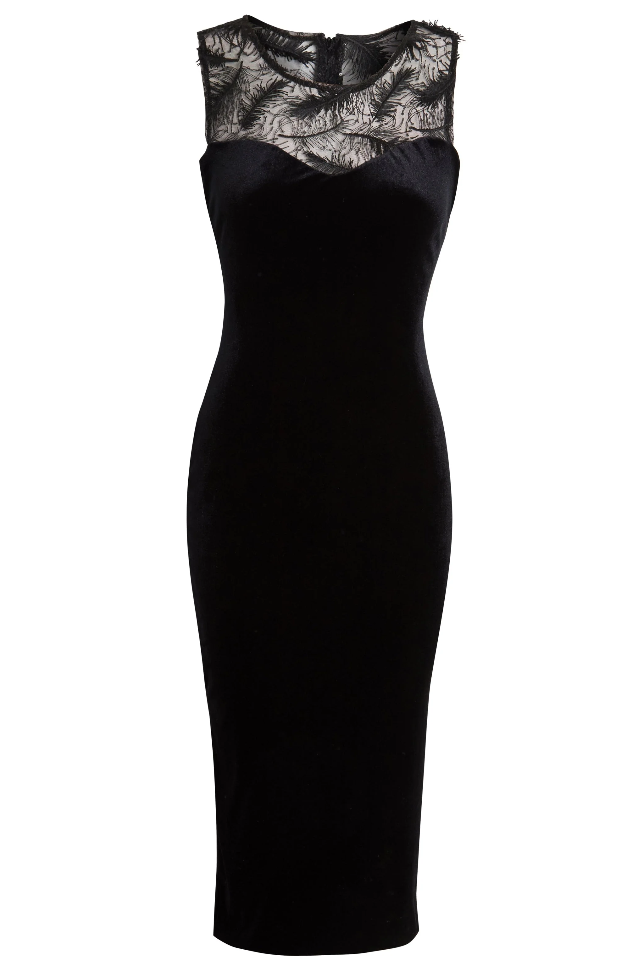 Sarvin | Diva Velvet Bodycon Dress - Image 6