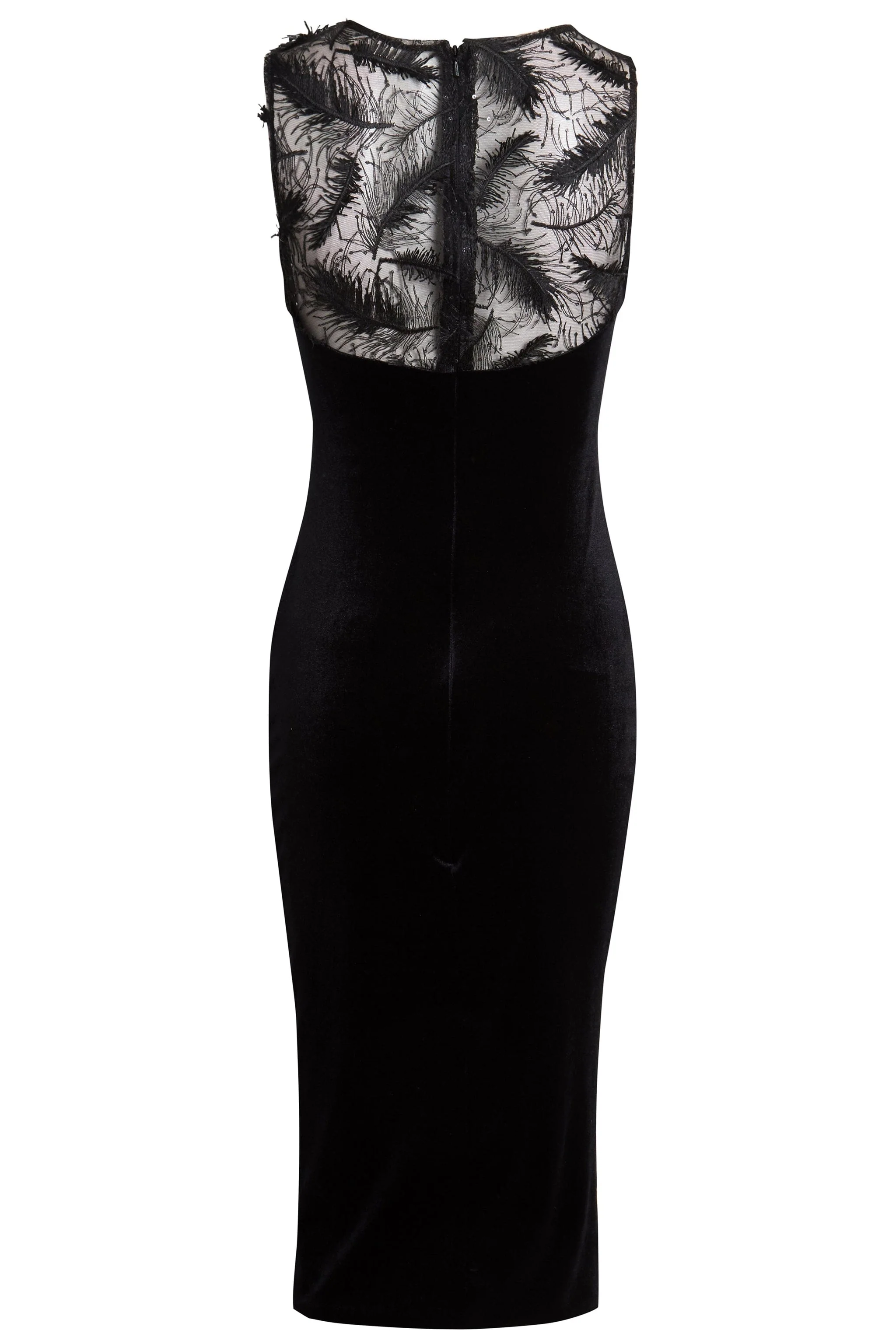 Sarvin | Diva Velvet Bodycon Dress - Image 7