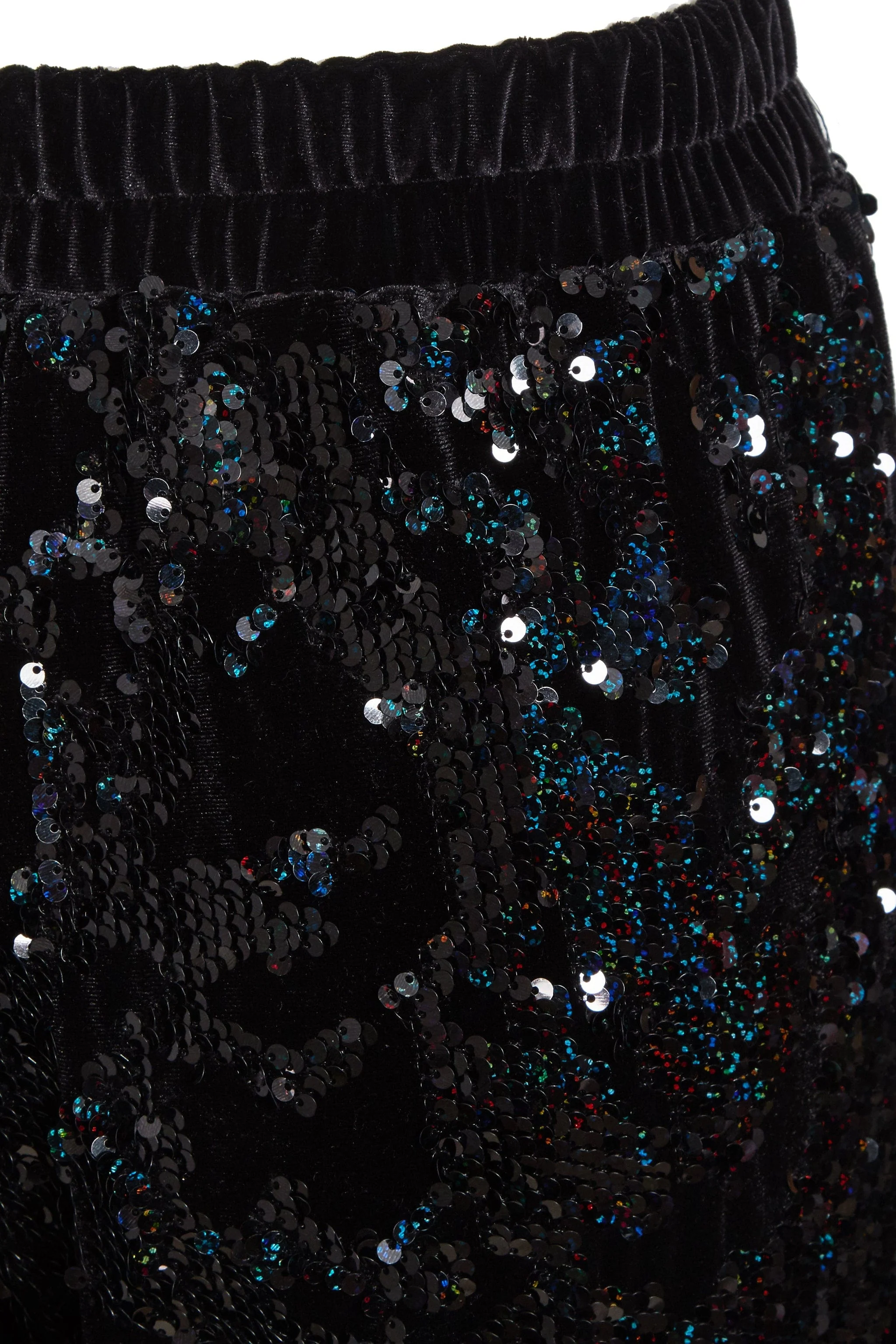 Sarvin | La Mia Sequin Flared Trousers - Image 8