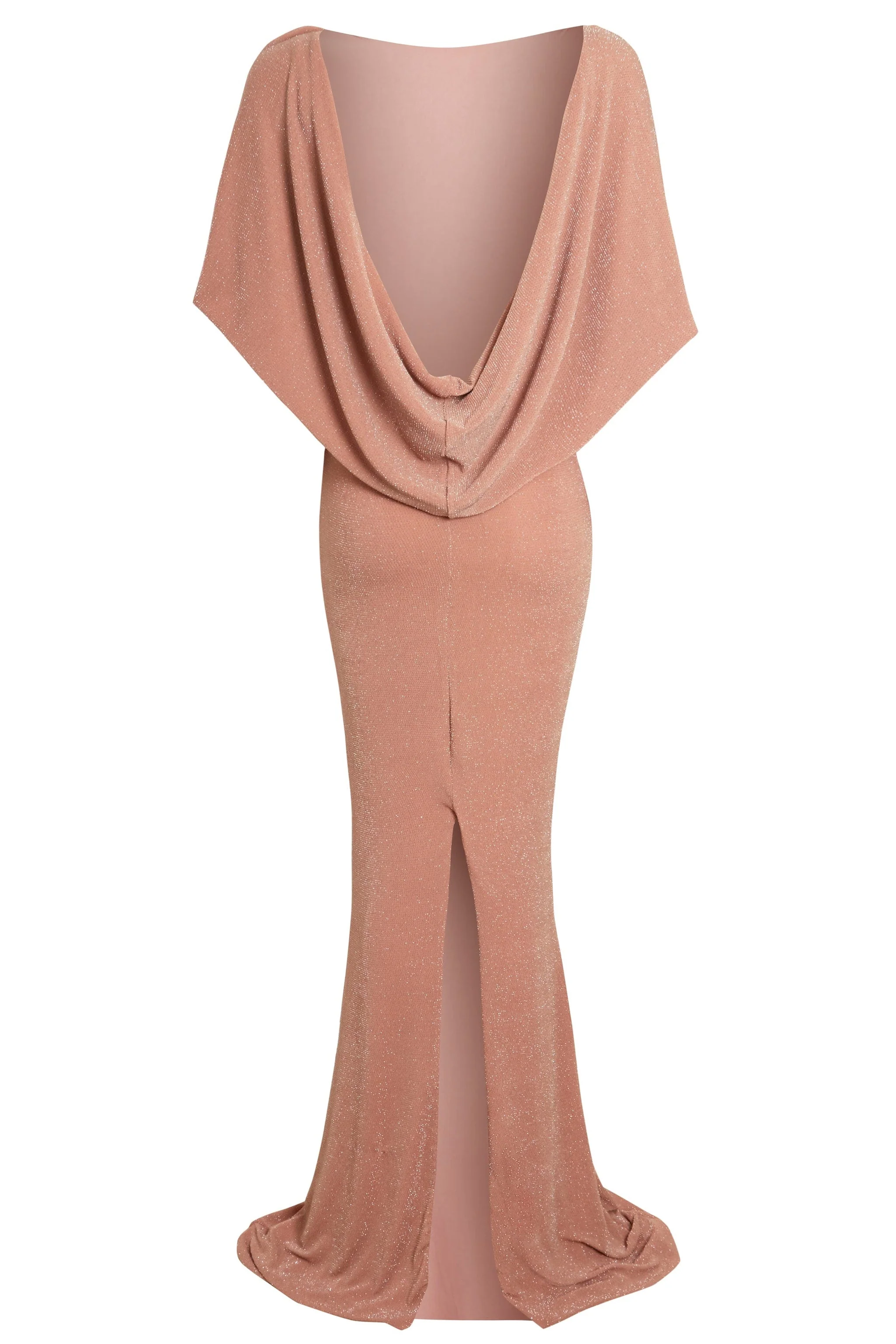 Sarvin | Marilyn Mocha Backless Maxi Dress - Image 9