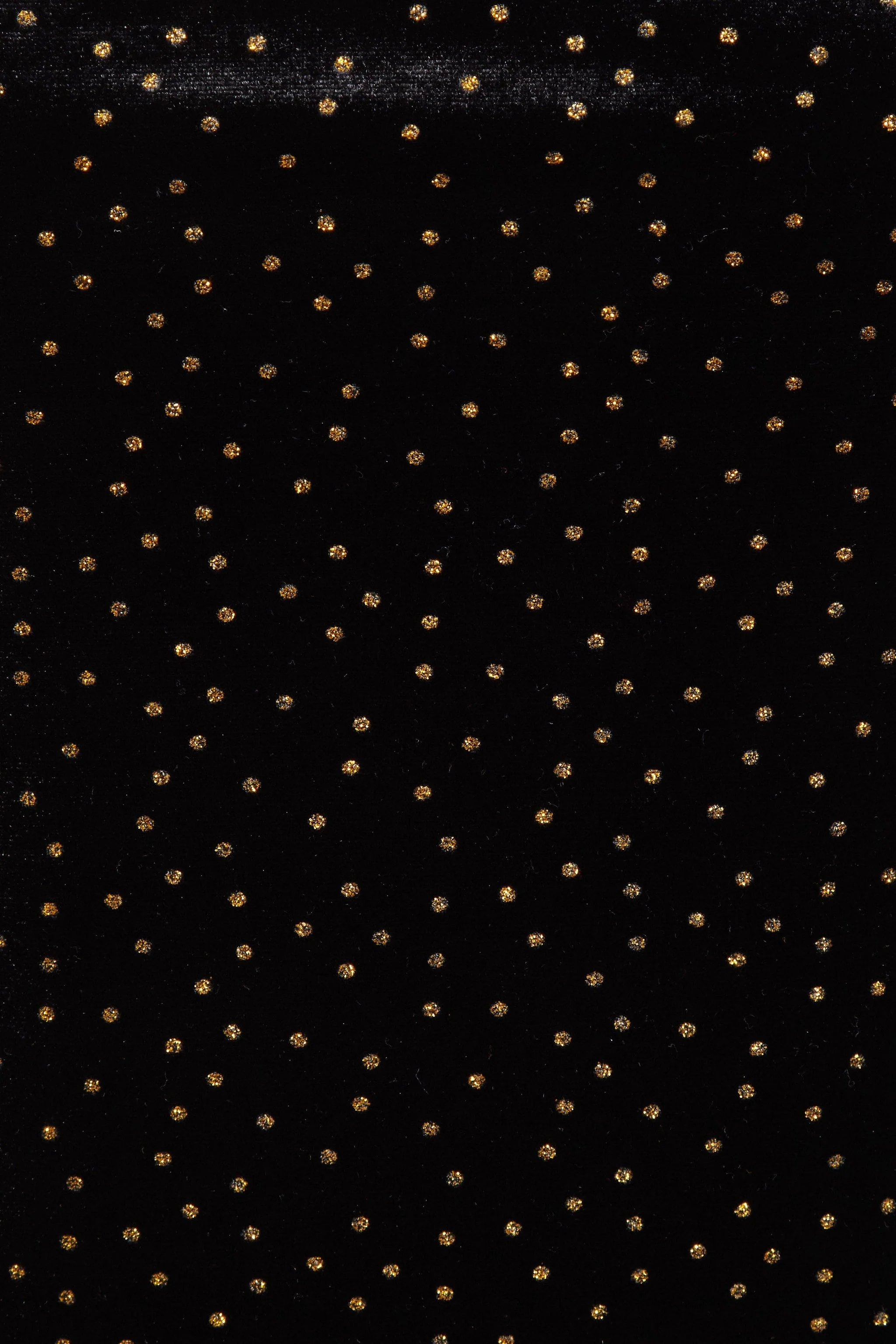 Sarvin | Sima Black Gold Polka Dot Dress - Image 9