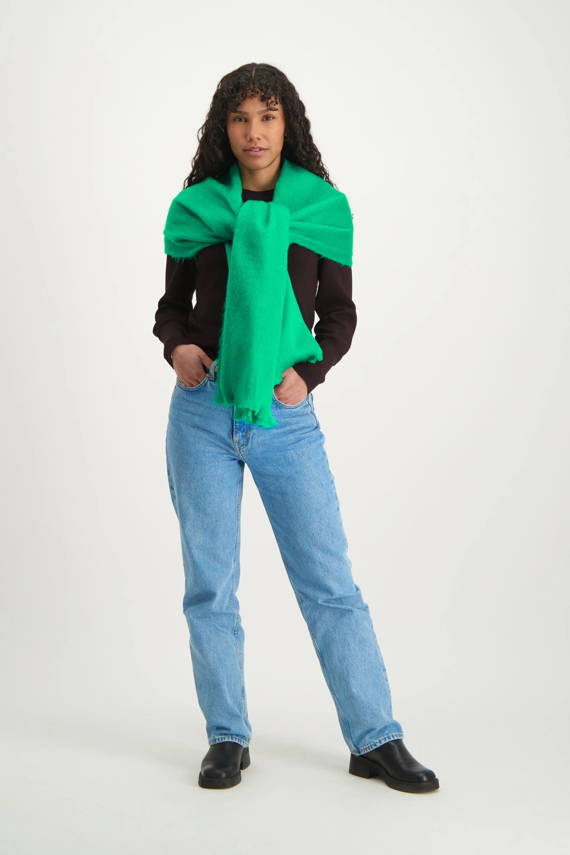 Alpaca Loca | Scarf Botanic Green - Image 3