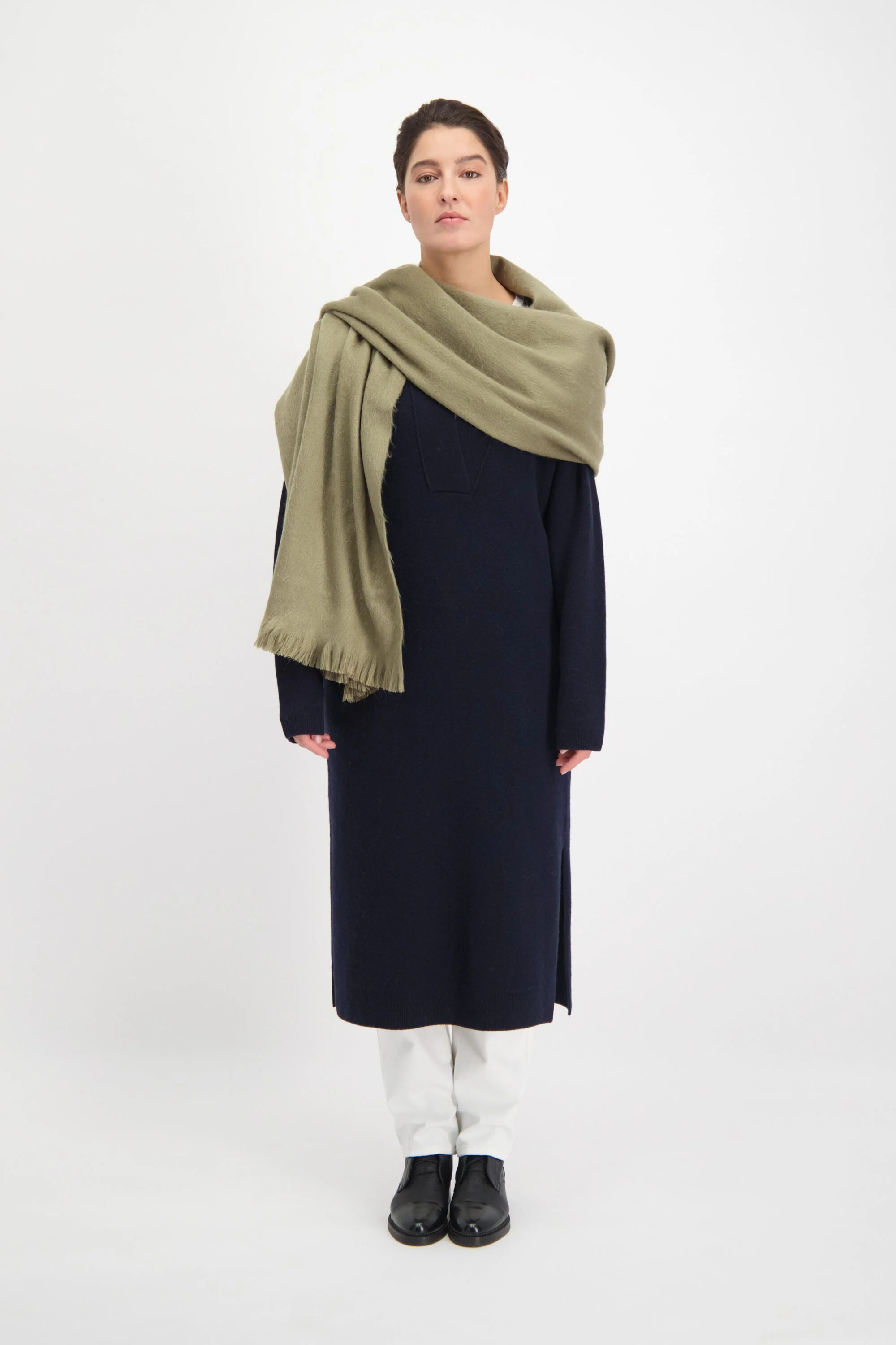 Alpaca Loca | Scarf Cigar Brown - Image 3