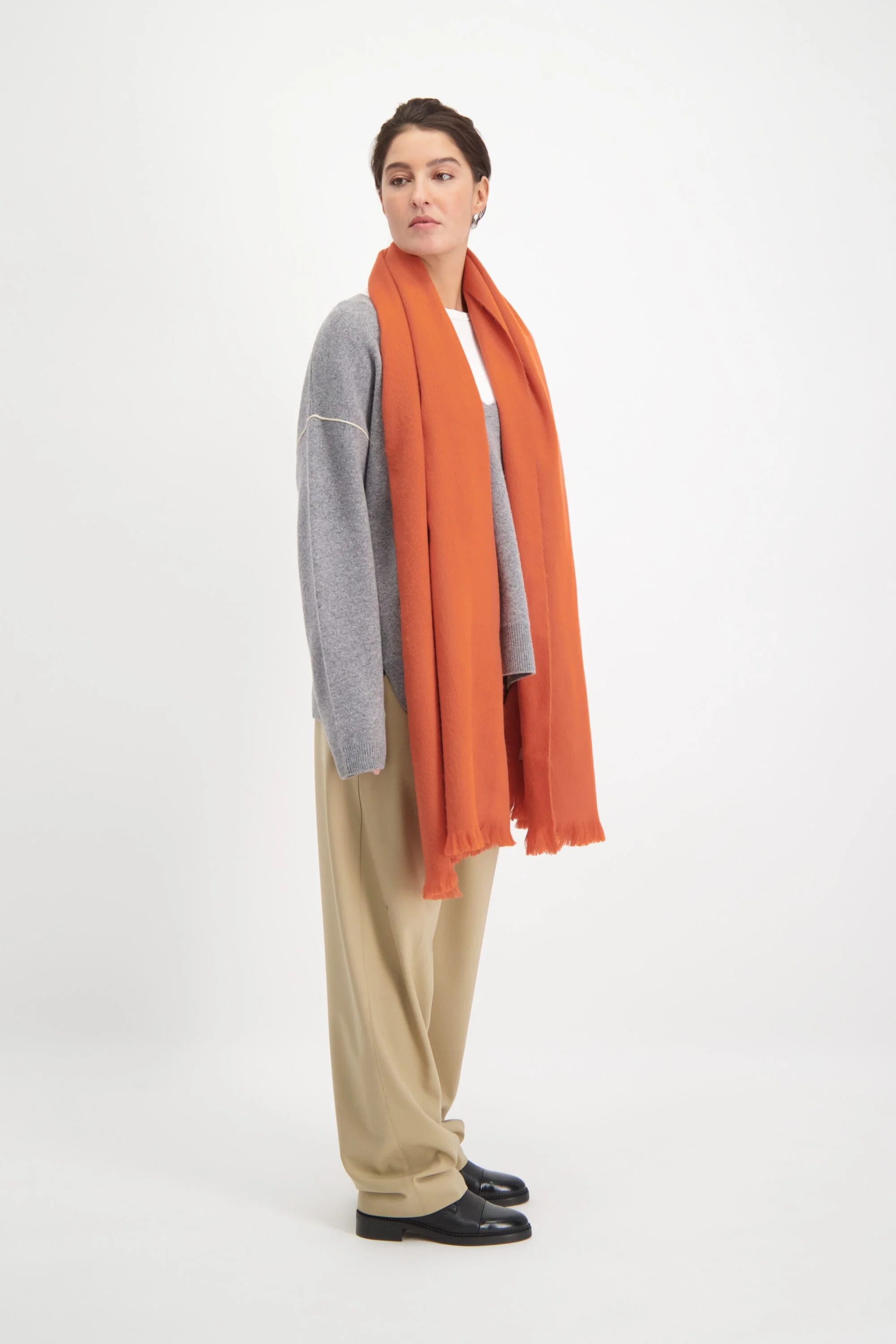 Alpaca Loca | Scarf Terracotta - Image 3