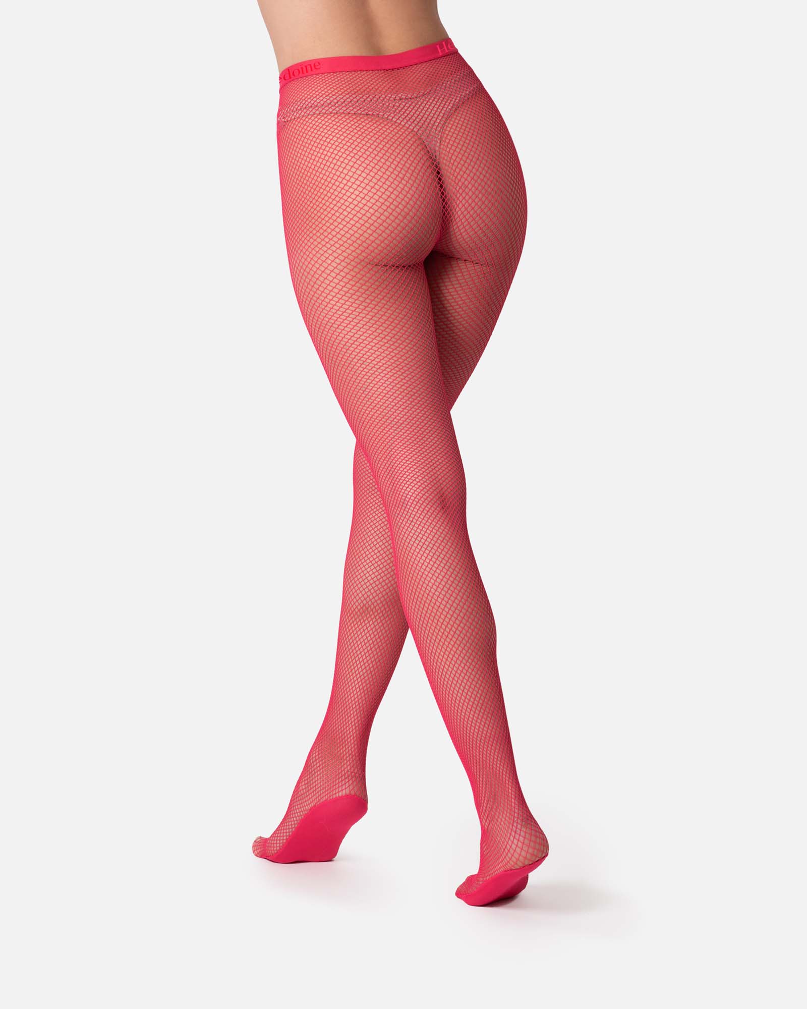 Hēdoïne | Fishnet Tights Pink The Drama - Image 6