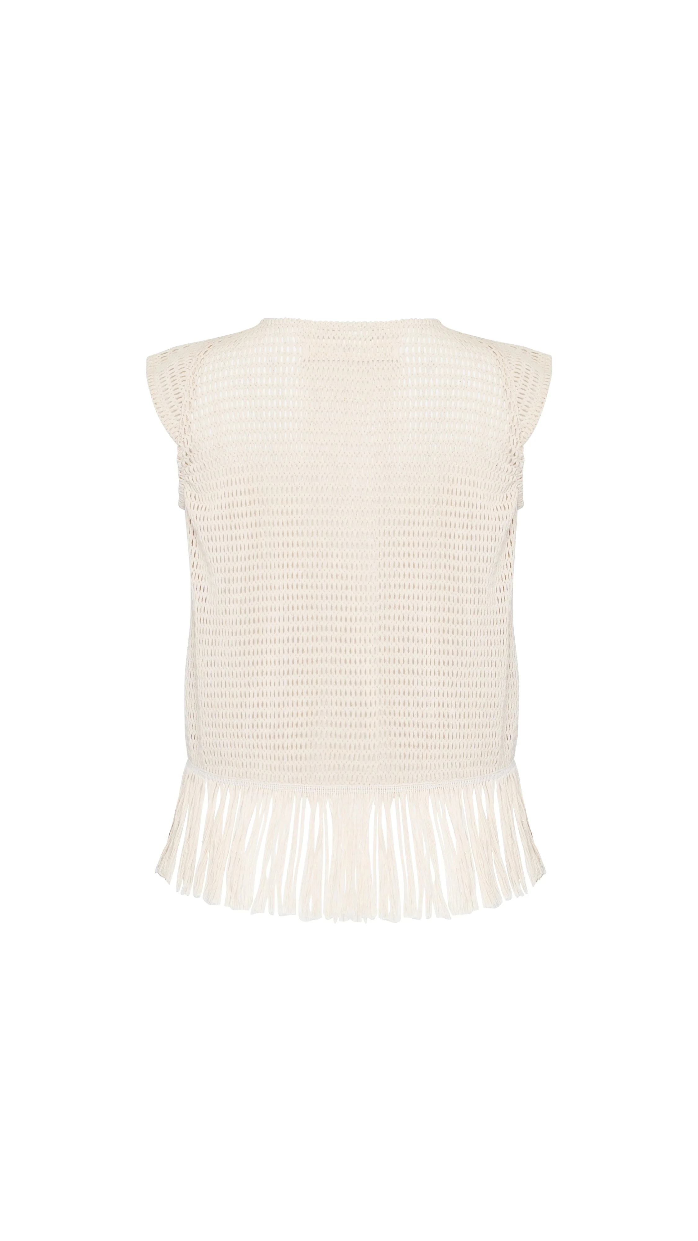 State Of Georgia I THE ERIKA KNITTED TOP - SOFT LATTE CREAM - Image 8